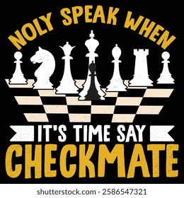 t shirt design t shirt design move in silence only speak when it's time to say checkmate with knight chess pawn