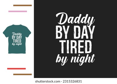 T shirt design for new dad