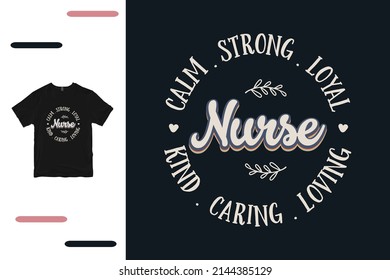 T shirt design for nurse