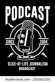 T Shirt Design PODCAST ART
