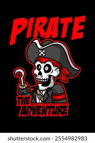 t shirt design SKULL PIRATE POSTER