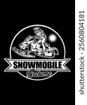 t shirt design snowmobile poster 5