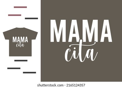 T shirt design for Spanish mom