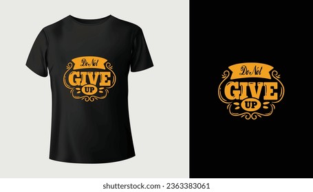 t shirt design. stylish t-shirt and apparel trendy design. Black color premium tshirt design. 