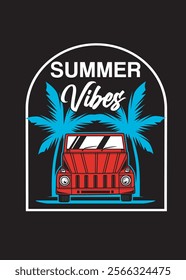 t shirt design summer trip