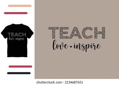 T shirt design for teacher