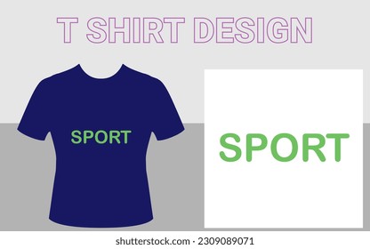 T Shirt Design template for man and woman 