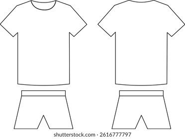 t shirt design, t shirt template, t shirt and shorts design, t shirt and shorts template