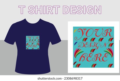 T Shirt Design template, TYPOGRAPHY T SHIRT DESIGN 