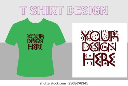 T Shirt Design template, TYPOGRAPHY T SHIRT DESIGN 