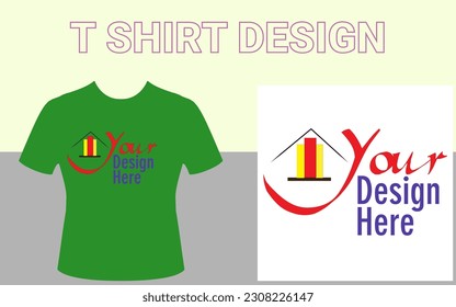 T Shirt  Design Template with vector file adobe illustrator 