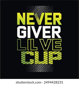 Its a t shirt design . text thim bron to fire , never give up . eps file 