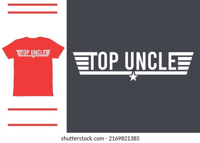 T shirt design for uncle