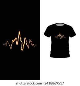 t shirt design unique vector image