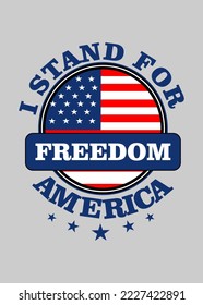 t shirt design USA FREEDOM TSHIRT
