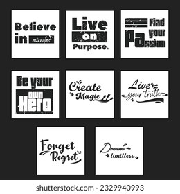 T shirt design vector inspirational Quotes good for poster, print album, Mug and other uses  