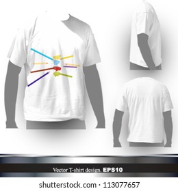 t shirt design. vector picture.