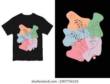 T shirt design vector template