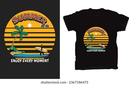 T Shirt Design White Brush Style Inspirational Quote. 