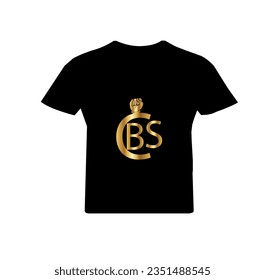 t shirt design with yeah B C S cadre 