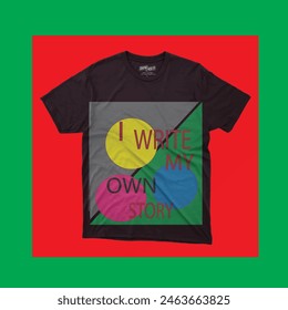 EIN T-SHIRT-DESIGN FÜR MANN UND FRAU.