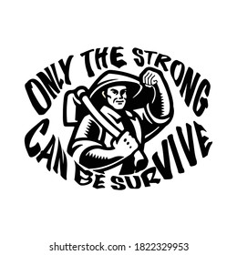 T Shirt Farmer logo vector