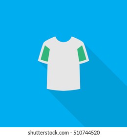 t shirt flat icon illustration isolated vector sign symbol