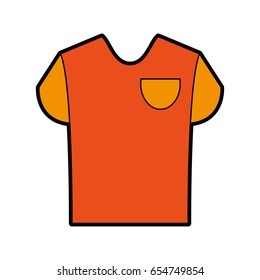 t shirt with front pocket icon image
