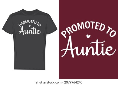 T Shirt Gift For Auntie