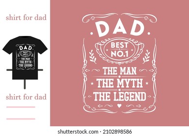 T shirt gift for dad