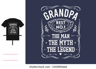 T shirt gift for grandpa