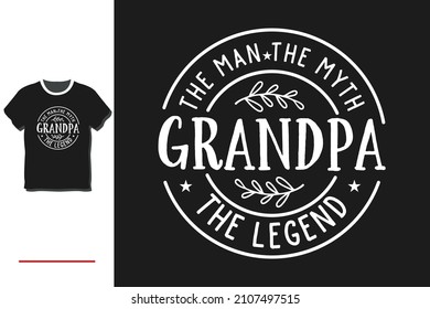 T shirt gift for grandpa