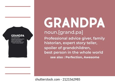 T shirt gift for grandpa