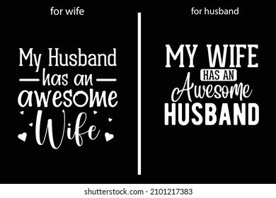 T shirt gift for husband and wife