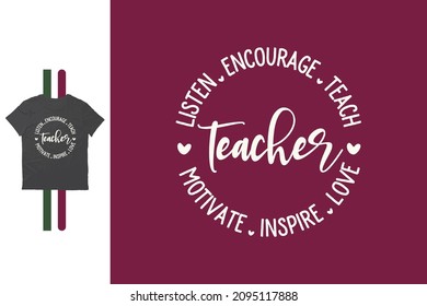 T shirt gift for teacher 