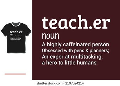 T shirt gift for teacher