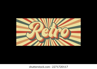 T Shirt Graphic Design Retro