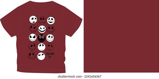 T-Shirt-Grafikdesign, Vektorgrafik 