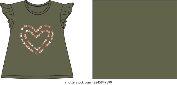 T-Shirt-Grafikdesign, Vektorgrafik 