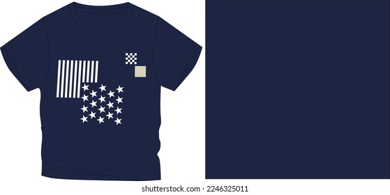 t shirt graphic design vector illustration 