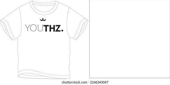 t shirt graphic design vector illustration 
