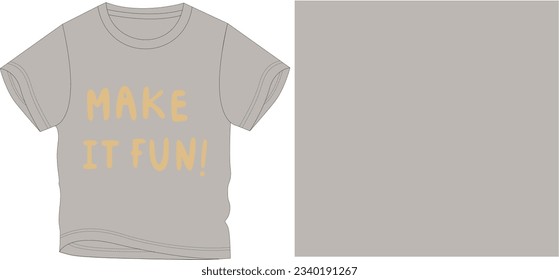 T-Shirt-Grafikdesign, Vektorgrafik 