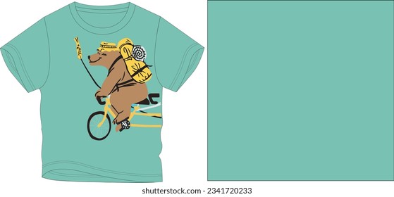 ilustración vectorial de diseño gráfico de camiseta 