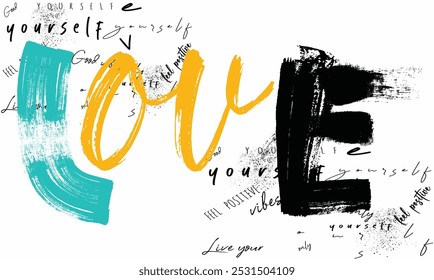 t shirt graphics print vector, letters without meaning. Seamless hand writing, vintage hand writing pattern, graffiti letters seamless pattern, letters hand drawing  textile texture.eps8