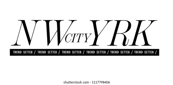 t shirt graphics, tee print design. 	
New york city slogan/ Vector art template