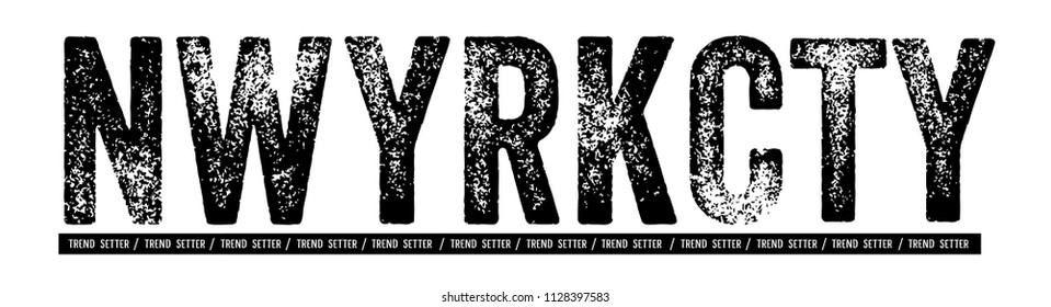 t shirt graphics, tee print design. 	
New york city slogan/ Vector art template