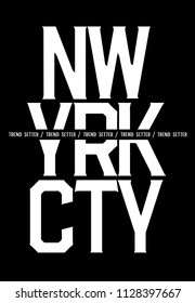 t shirt graphics, tee print design. 	
New york city slogan/ Vector art template