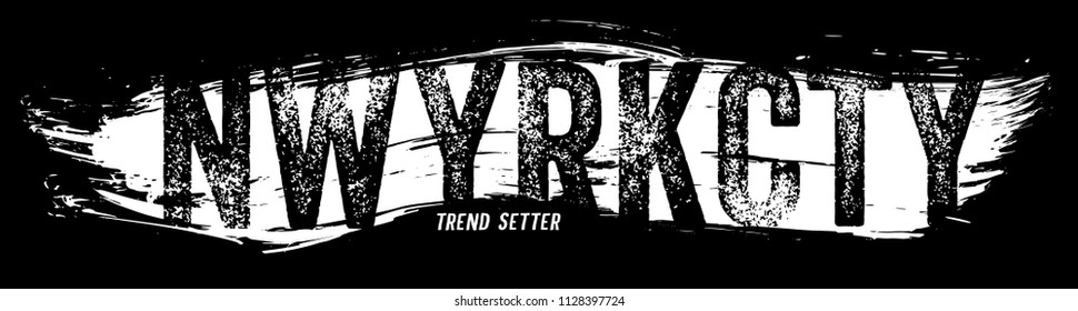 t shirt graphics, tee print design. 	
New york city slogan/ Vector art template