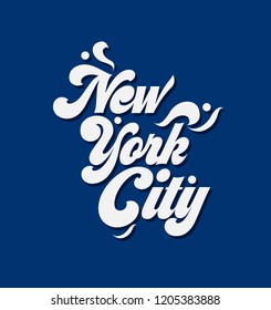 t shirt graphics, tee print design. New york city slogan/ Vector art template