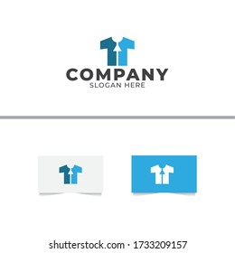 T Shirt Growth Up Logo Design Template